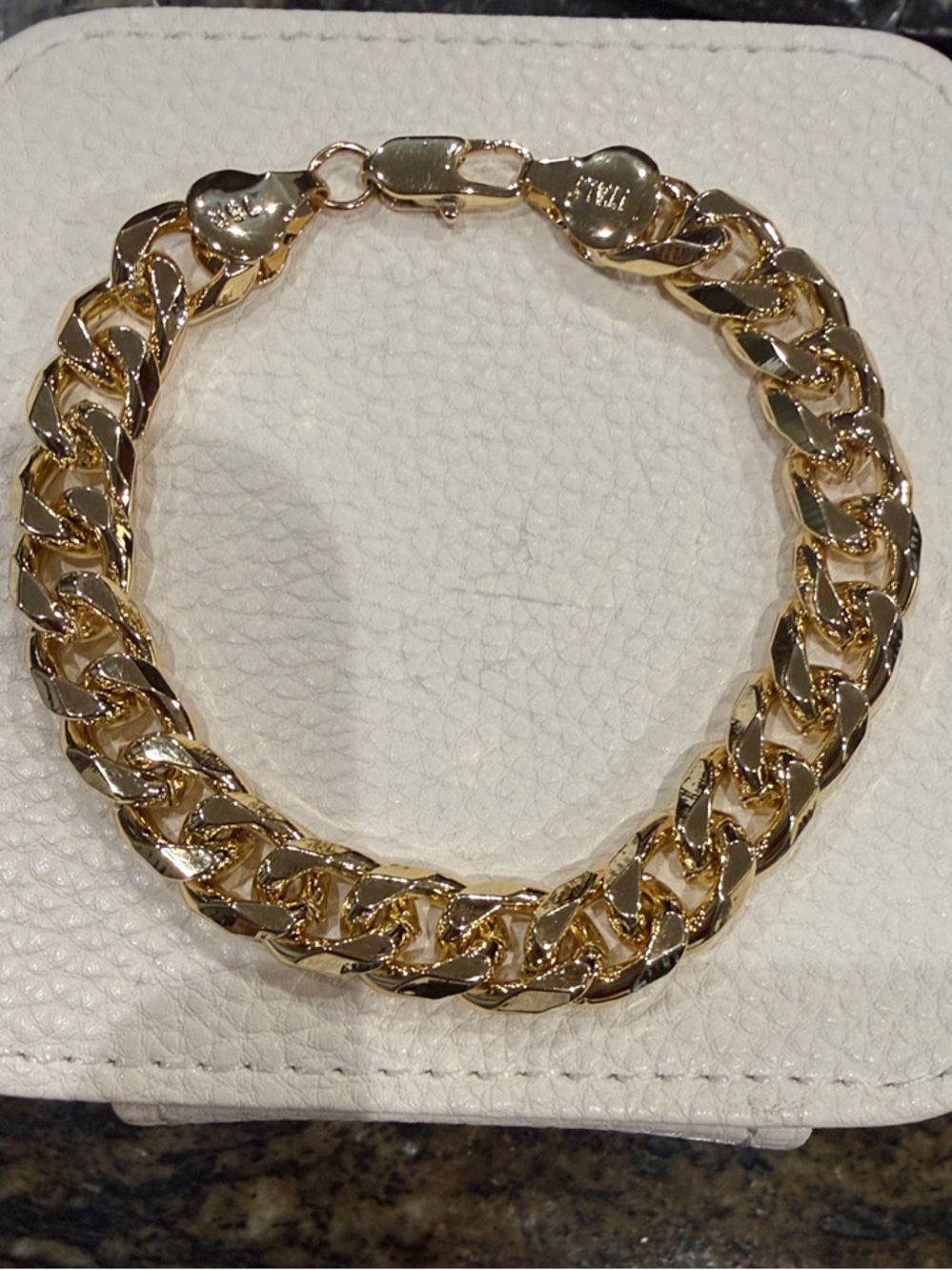 Gold Filled Cuban Link Bracelet - 8”
